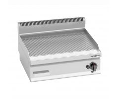 Plynová grilovacia platňa - 8 kW - Ryhovaná – GGB663MG