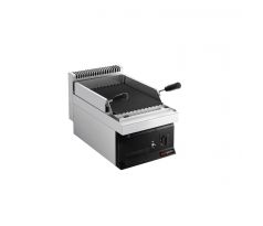 Lávový plynový gril - 7 kW - hĺbka 700 mm - stolový model - čierne vyhotovenie – GLK473C