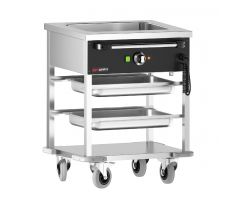 Termovozík Bain Marie - 1 kW - 1x GN 1/1 – TWBK100