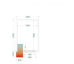 Cold Room TEFCOLD CRPF1521