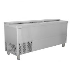 Pultová chladnička na fľaše, nerez TEFCOLD BHC200X1